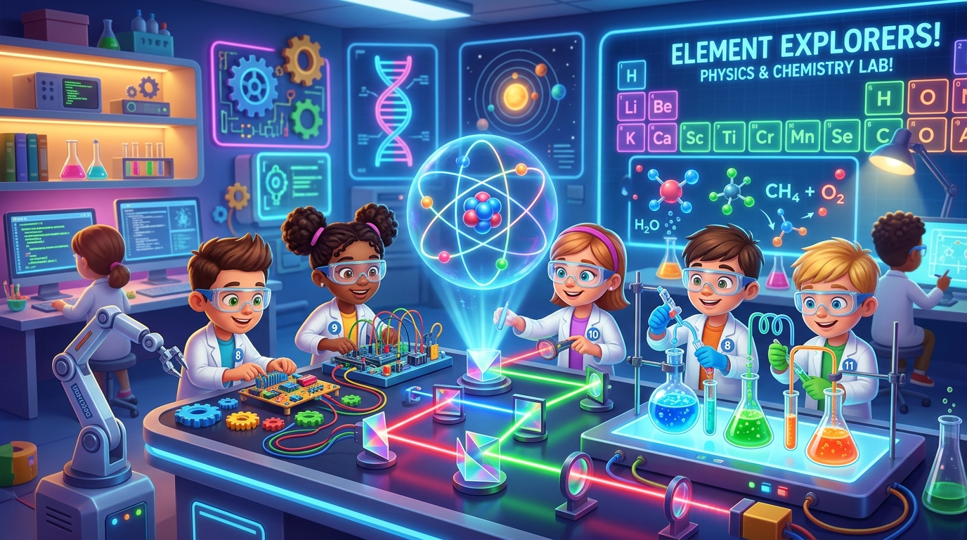 Interactive 3D Science Lab