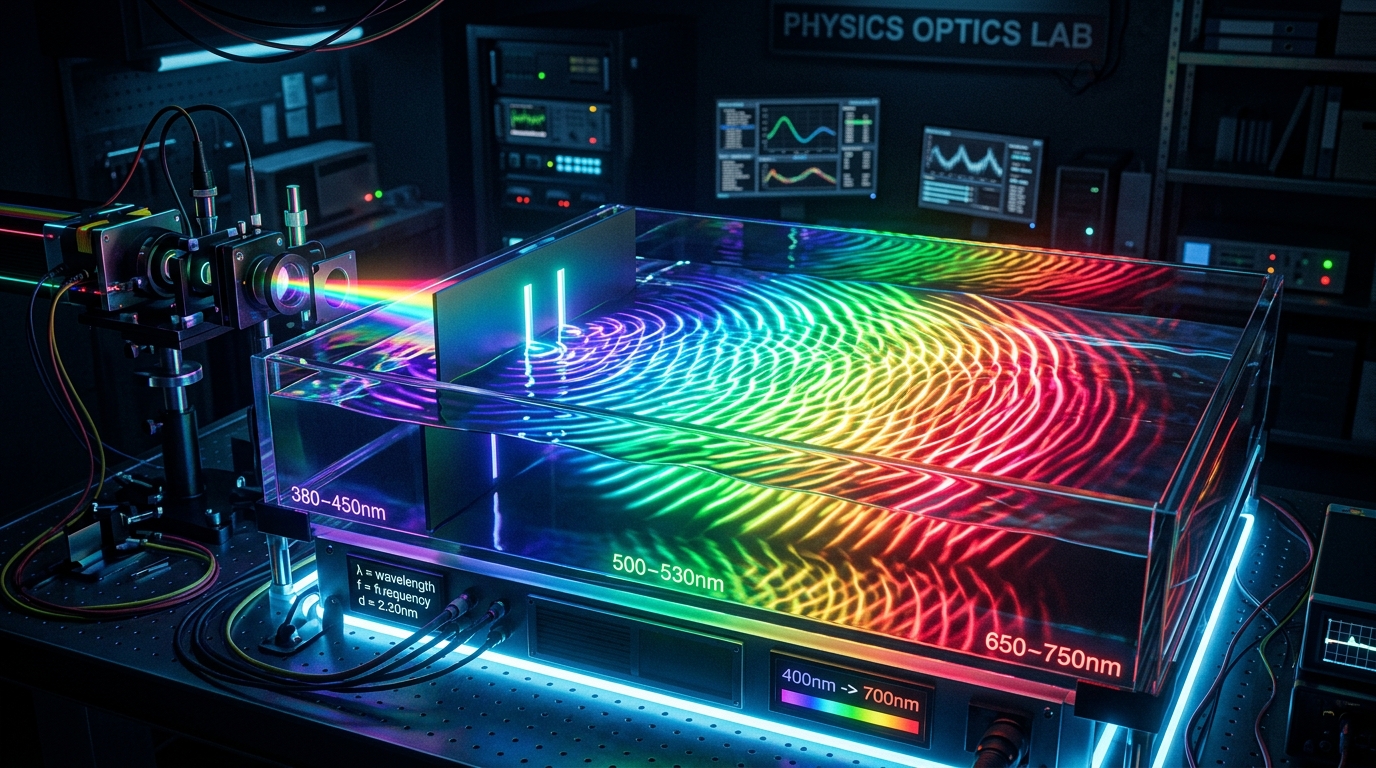 Wavelength Ripple Lab & Light Spectrum